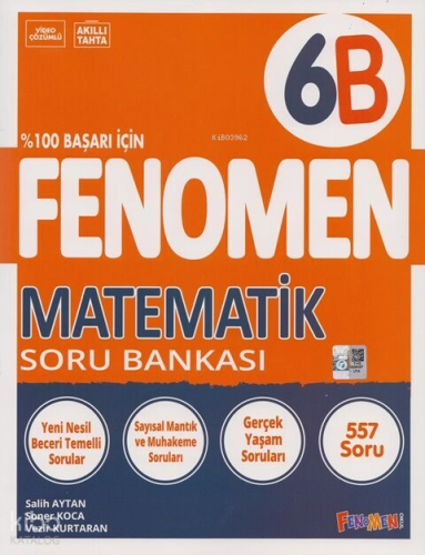 Fenomen 6 Matematik B Soru Bankası