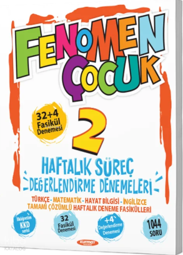 Fenomen Çocuk 2. Sınıf Haftalık Süreç Değerlendirme (32+4 Fasikül)