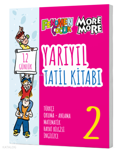 Fenomen Çocuk 2. Sınıf Yarıyıl Tatil Kitabı