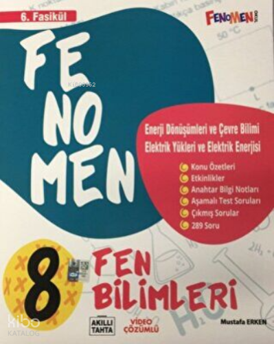 Fenomen Kitap 8. Sınıf Fenomen Fen Bilimleri 6. Fasikül