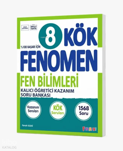 Fenomen Kitap 8. Sınıf Kök Fen Bilimleri Soru Bankası