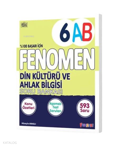 Fenomen Okul 6. Sınıf Din Kültürü A-b Konu Özetli Soru Bankası