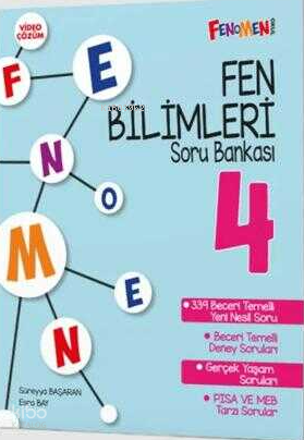 Fenomen Okul Yayınları 4. Sınıf Fen Bilimleri Fenomen Soru Bankası