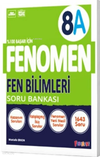 Fenomen 8. Sınıf Fen Bilimleri A Fenomen Soru Bankası