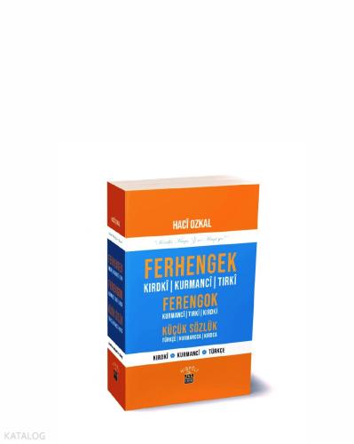 Ferhengek Kirdkî - Kurmancî - Tirkî