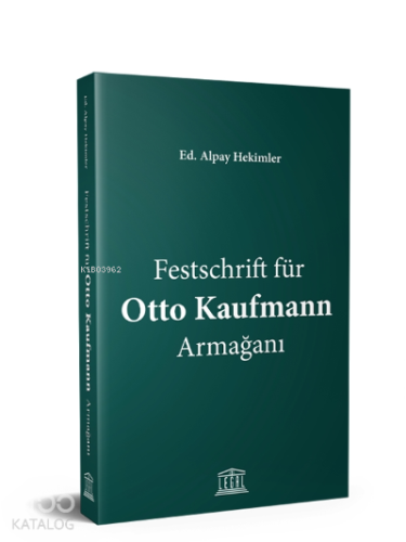 Festschrift für Otto Kaufmann Armağanı