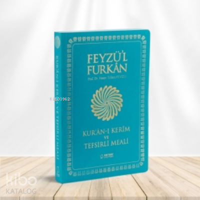 Feyzü'l Furkan Kur'an-ı Kerim ve Tefsirli Meali  - İnce Cilt - Kırmızı