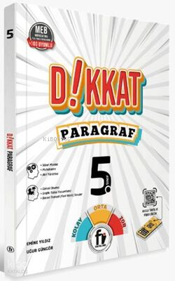 Fi Yayınları 5. Sınıf Dikkat Paragraf Soru Bankası