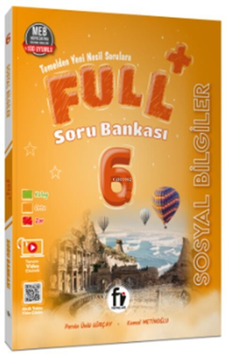 Fi Yayınları 6. Sınıf Sosyal Bilgiler FULL Soru Bankası - Kitapiks.com