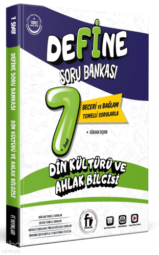 Fi Yayınları 7. Sınıf Define Din Kültürü Soru Bankası