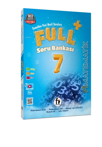 Fi Yayınları 7. Sınıf Full+ Matematik Soru Bankası