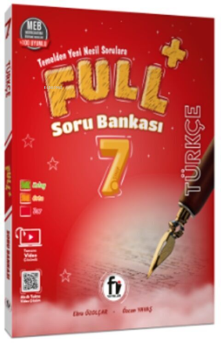 Fi Yayınları 7. Sınıf Türkçe FULL Soru Bankası - Kitapiks.com