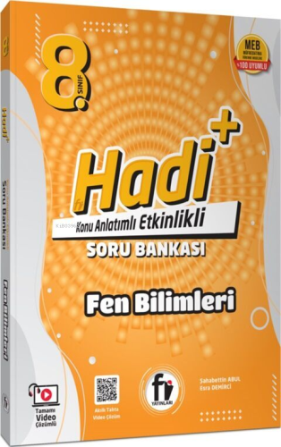 Fi Yayınları 8. Sınıf Fen Bilimleri Hadi Soru Bankası - Kitapiks.com