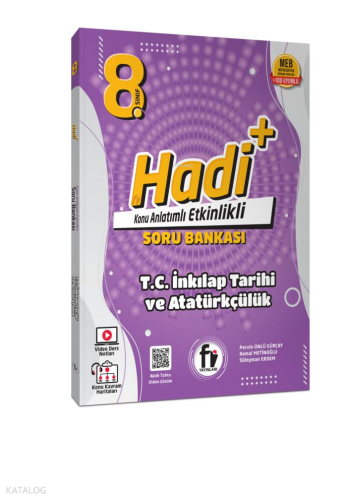 Fi Yayınları 8.Sınıf Hadi+ T.C. İnkılap Tarihi ve Atatürkçülük Konu Anlatımlı
