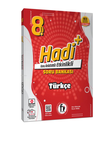 Fi Yayınları 8. Sınıf Hadi Türkçe Konu Etkinlikli Soru Bankası