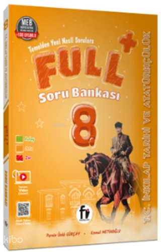 Fi Yayınları 8. Sınıf T.C. İnkılap Tarihi ve Atatürkçülük Full Soru Bankası
