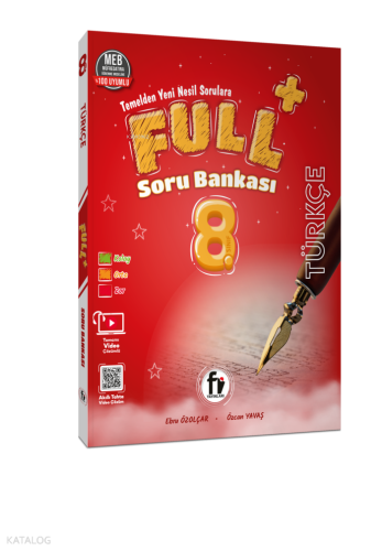 Fi Yayınları 8. Sınıf Türkçe Full + Soru Bankası