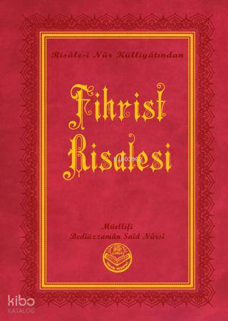 Fihrist Risalesi (Büyük Boy)