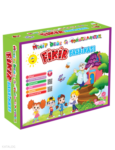 Fikir Fabrikası Okul Öncesi Eğitim Seti (5 - 6 Yaş)