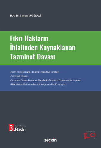 Fikri Hakların İhlalinden Kaynaklanan Tazminat Davası - Kitapiks.com
