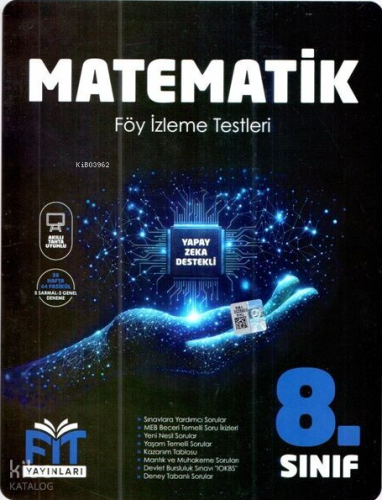 Fit Yayınları 8. Sınıf LGS Matematik Föy İzleme Testleri