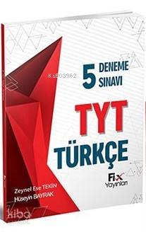 Fix Yayınları TYT Türkçe 5 Deneme Sınavı Fix 