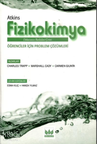 Fizikokimya Problem Çözümleri - Kitapiks.com