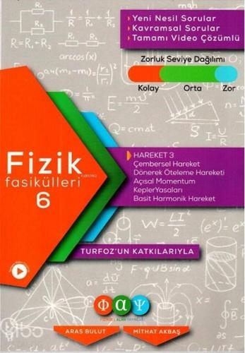 Fiziksel Alan Yayınları Fizik Fasikülleri 6 Hareket 3 Fiziksel Alan 