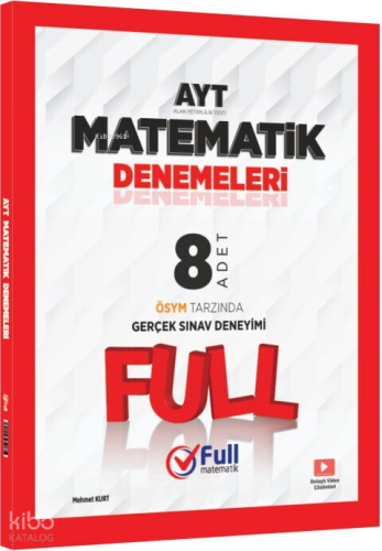 Full Matematik Yayınları AYT Matematik 8'li Deneme