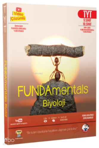 Fundamental Yayınları Biyoloji TYT Konu Anlatımlı Soru Bankası