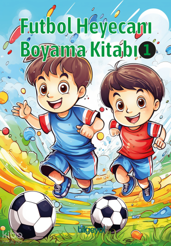 Futbol Heyecanı Boyama Kitabı -1