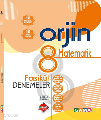 Gama 8.Sınıf Orjin Matematik Fas. Dnm