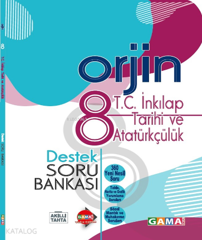 Gama 8.Sınıf Orjin T.C.İnk. Tar. Ve Atatürkçülük Destek SB