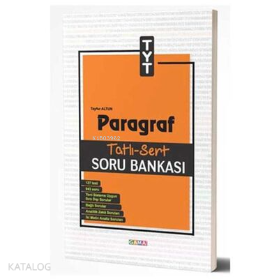 Gama TYT Paragraf Tatlı Sert Soru Bankası