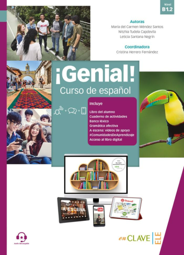 Genial! B1.2 Libro Del Alumno+Cuaderno +Audio Descargable - Kitapiks.c