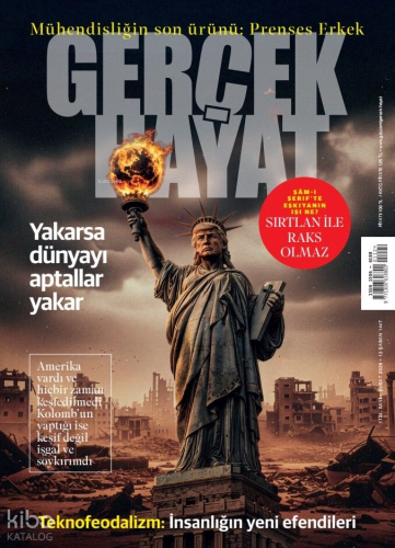 Gerçek Hayat Dergisi 1124 (Şubat 2026);Mühendisliğin Yeni Ürünü: Prenses Erkek - Teknofeodalizm: İnsanlığın Yeni Efendileri