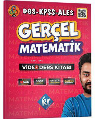 KR Akademi Gerçel Matematik DGS KPSS ALES Video Ders Kitabı