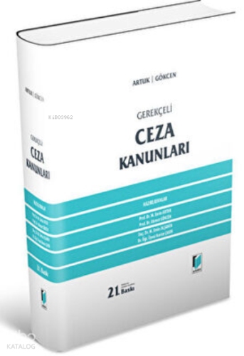 Gerekçeli Ceza Kanunları