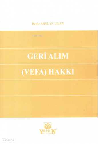 Geri Alım (Vefa) Hakkı