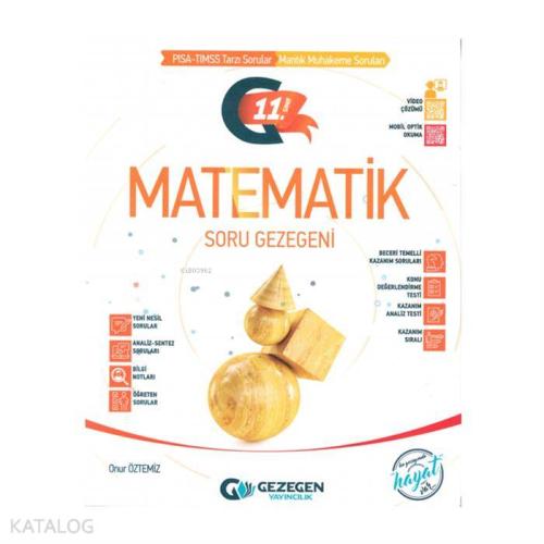 Gezegen Yayınları 11. Sınıf Matematik Soru Gezegeni Gezegen 