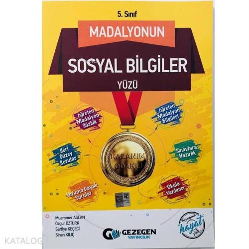 Gezegen Yayınları 5. Sınıf Madalyonun Sosyal Bilgiler Yüzü Gezegen