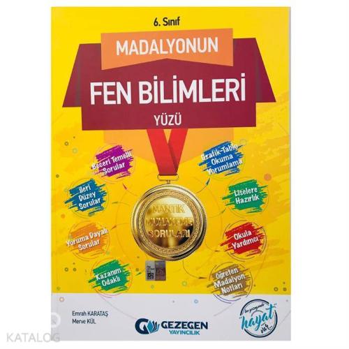 Gezegen Yayınları 6. Sınıf Madalyonun Fen Bilimleri Yüzü Gezegen 