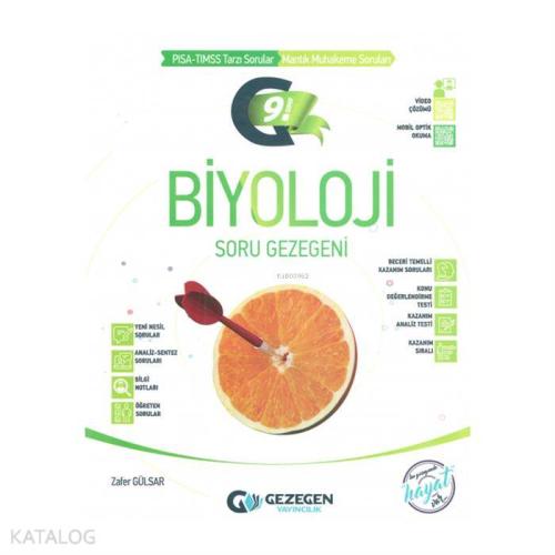 Gezegen Yayınları 9. Sınıf Biyoloji Soru Gezegeni Gezegen 