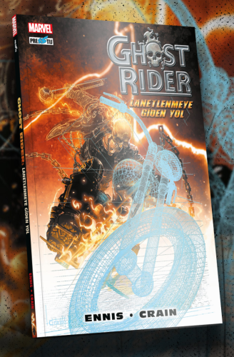'Ghost Rider: Lanetlenmeye Giden Yol - CİLT - Kapak B Presstij Dükkan Varyantı