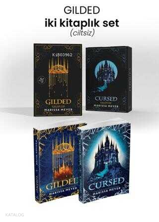 Gilded Serisi - İki Kitaplık Set