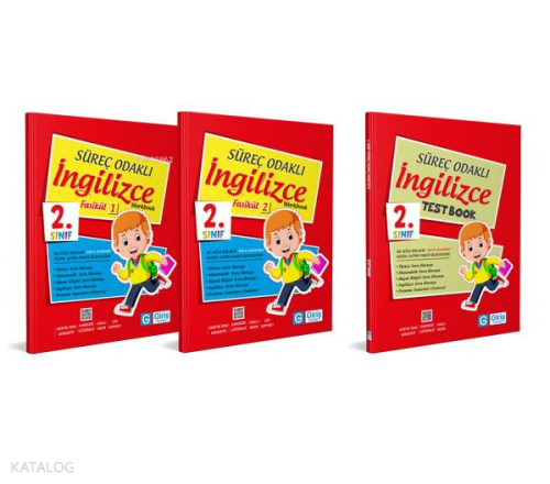 Giriş Yayınları 2. Sınıf Süreç Odaklı İngilizce Fasikülleri