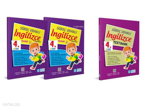 Giriş Yayınları 4. Sınıf Süreç Odaklı İngilizce Fasikülleri