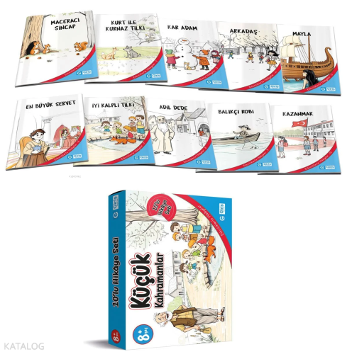 Giriş Yayınları Küçük Kahramanlar 10'lu Hikâye Seti