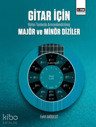 Gitar İçin Bütün Tonlarda Armonilendirilmiş Majör ve Minör Diziler