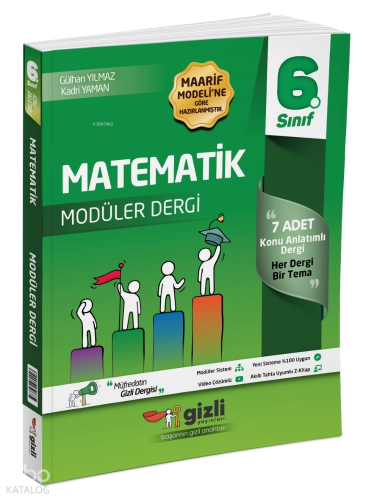Gizli Yayınları 6. Sınıf Matematik Müfredatın Gizli Dergisi